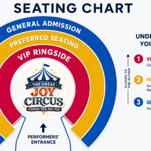 THE GREAT JOY CIRCUS SEATING CHART